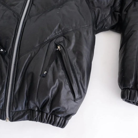 The Bathing Ape  Black Zip Up Puffer Jacket Size Large - Picture 7 of 16